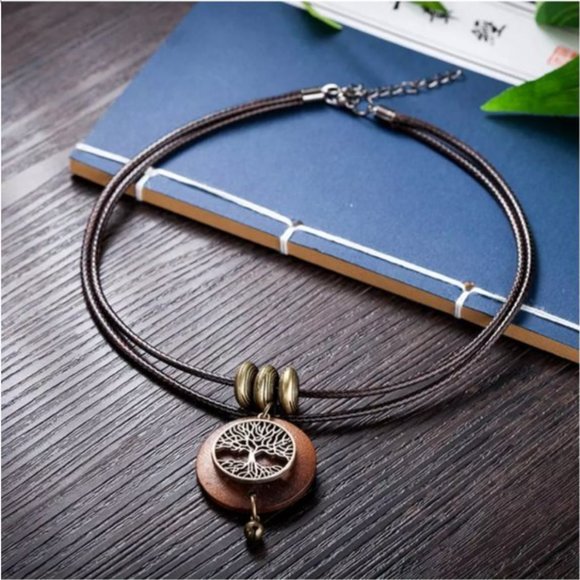 Tree Of Life Choker Necklace - Picture 8 of 12